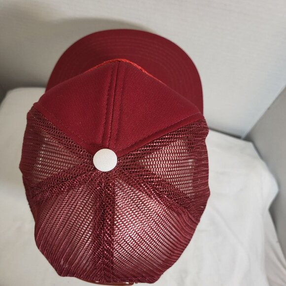 100 Mile House BC Fire Department Hat Snapback Vintage 70s 80s Cap Trucker - Picture 6 of 12